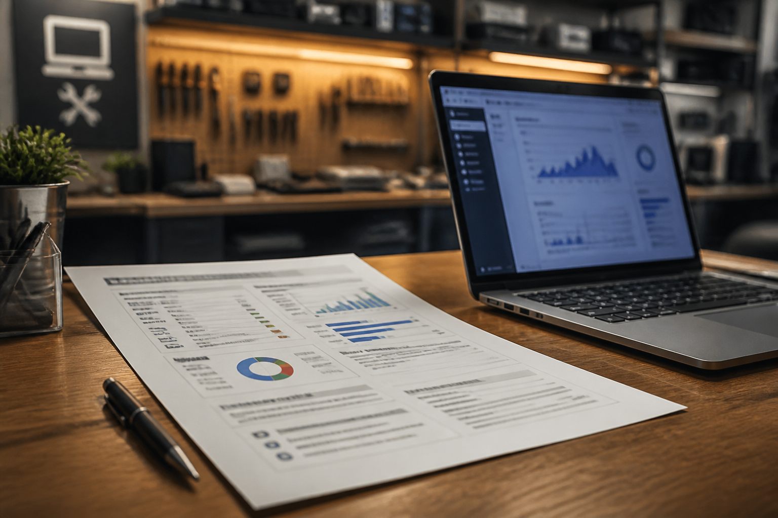 Report PDF diagnostica PC per centri assistenza con HelperIT Completo